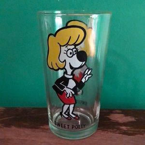 Sweet Polly Vintage Pepsi Collector Series Drinking Glass